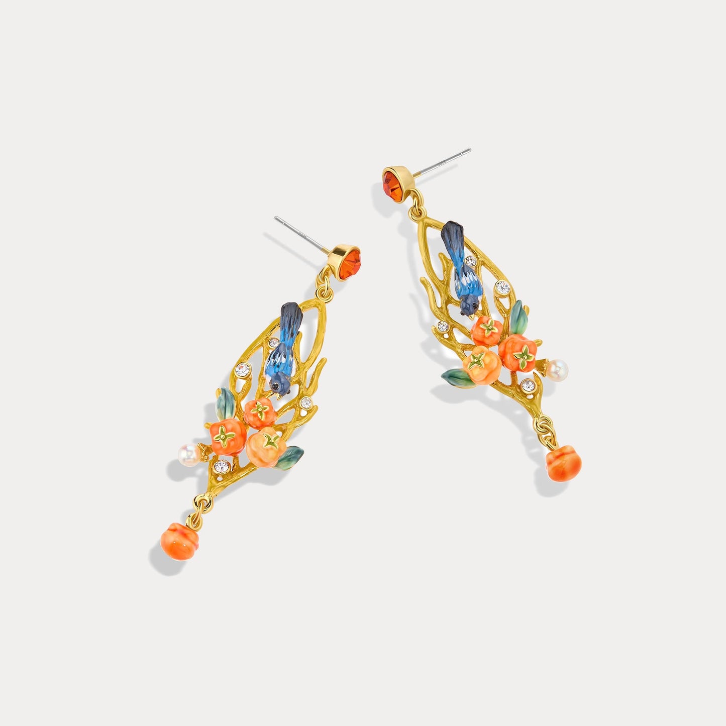 Magpie & Persimmon Branch Earrings