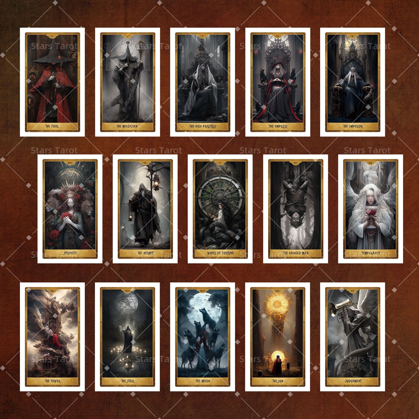 Descifra el destino con el Tarot de la Profecía Gótica 🕯️🔍
