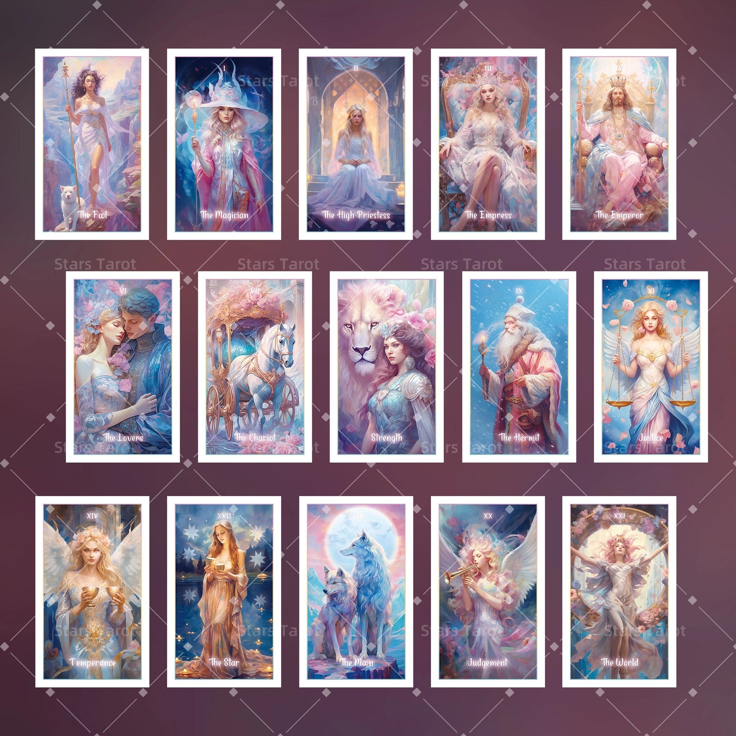Fantasy Colors Tarot