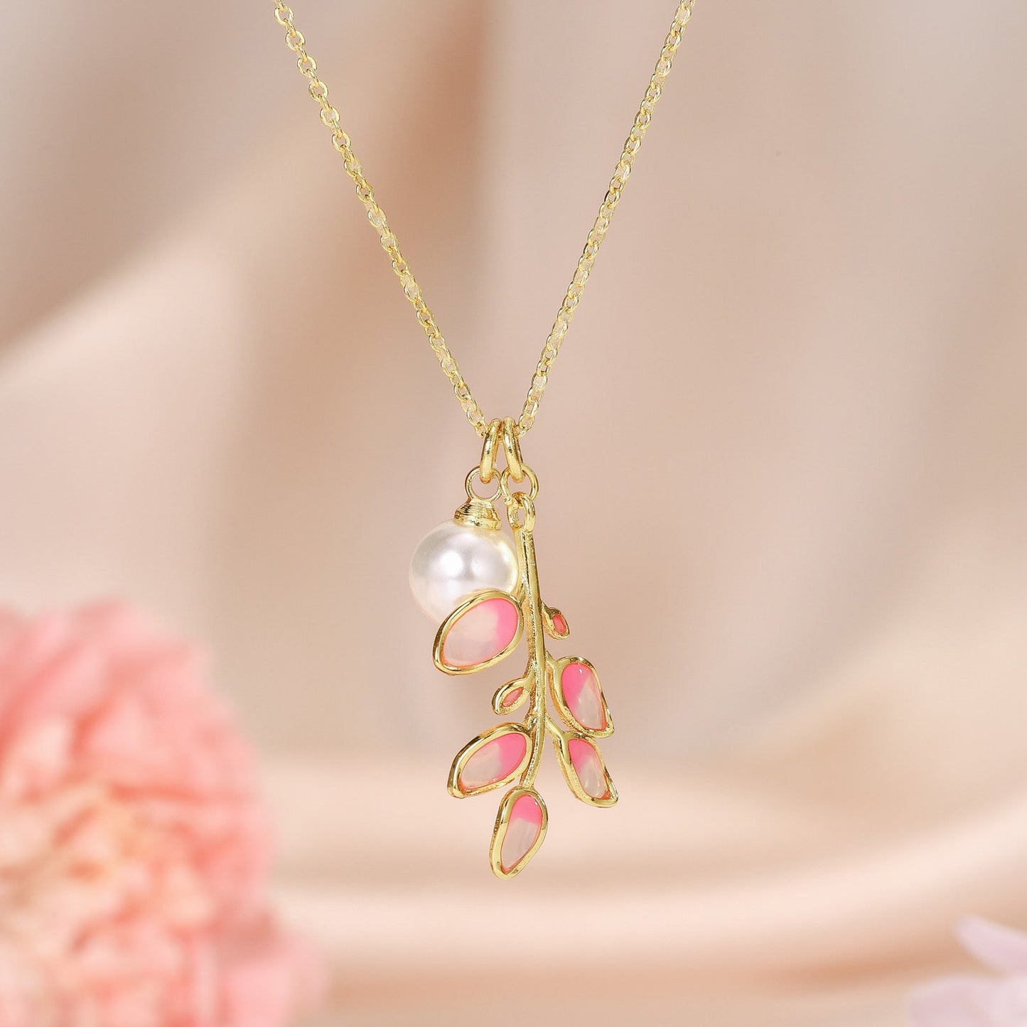 Sakura Pearl Necklace