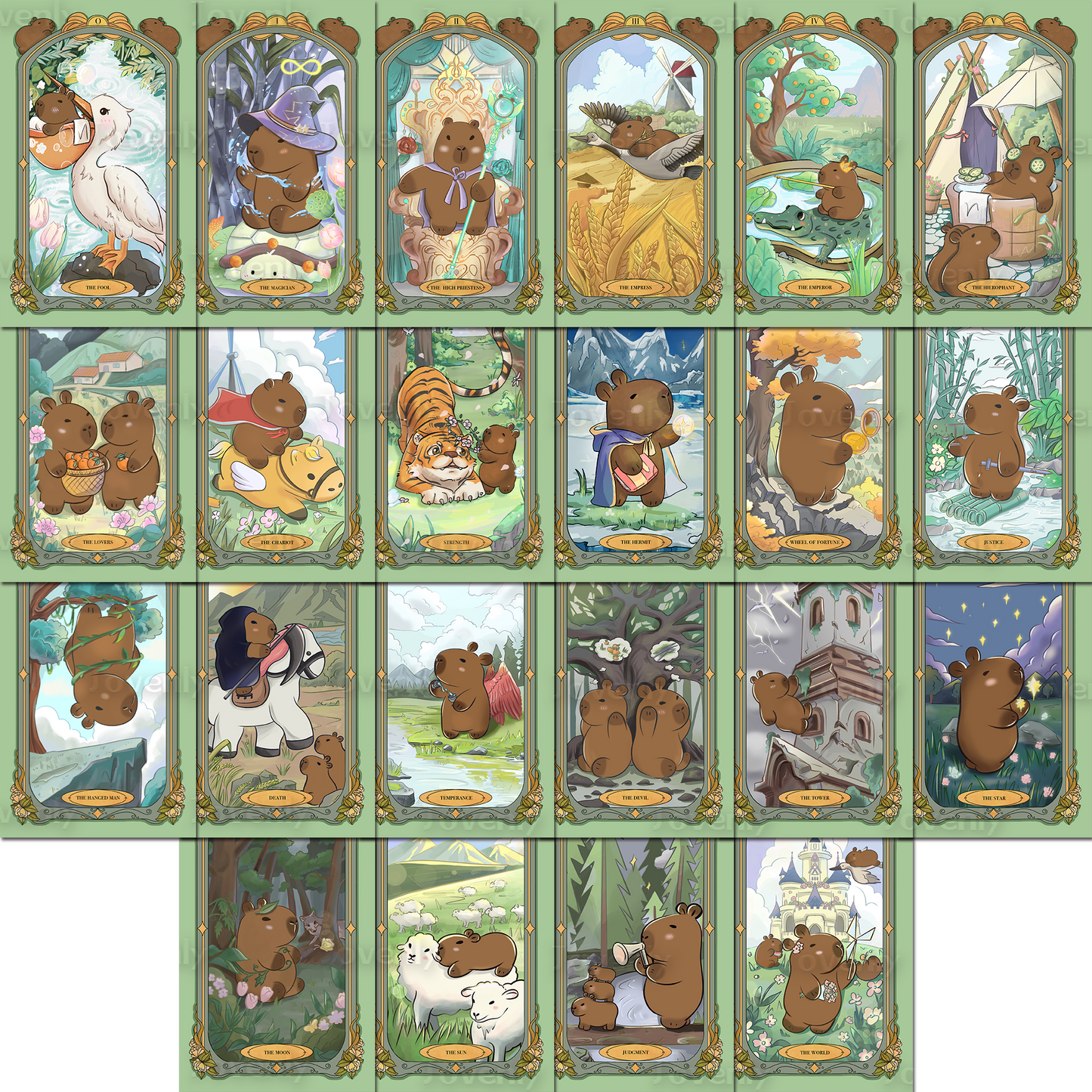 Capybara Tarot
