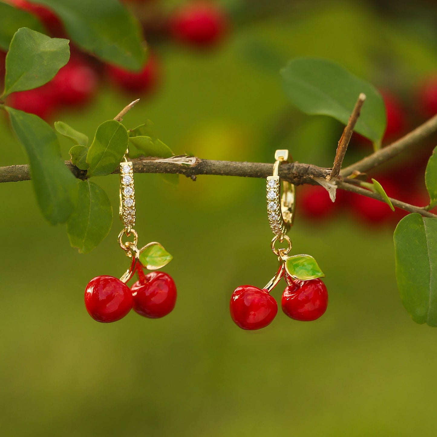 Fruit Drop Earrings