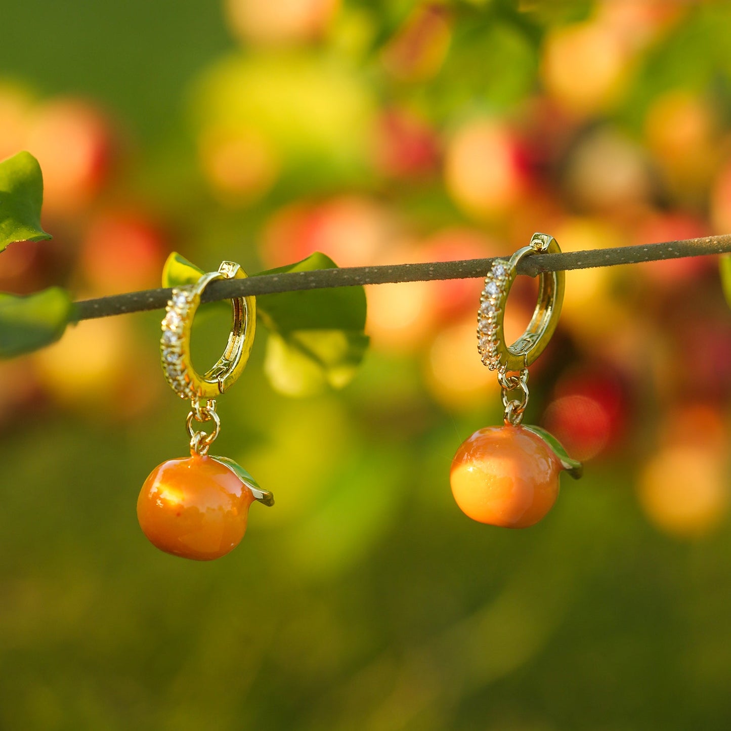Fruit Drop Earrings
