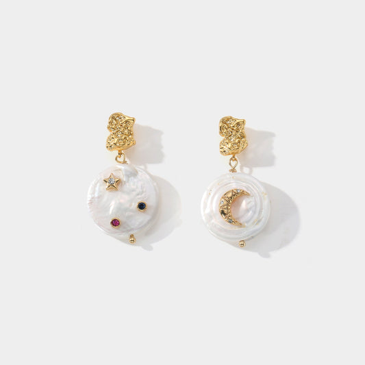 Oyster Pearl Earrings