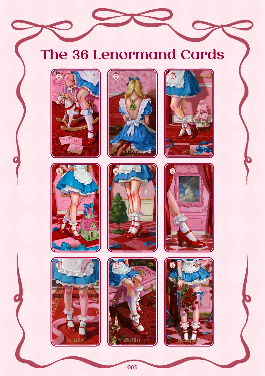 Scarlet Alice Tarot & Lenormand