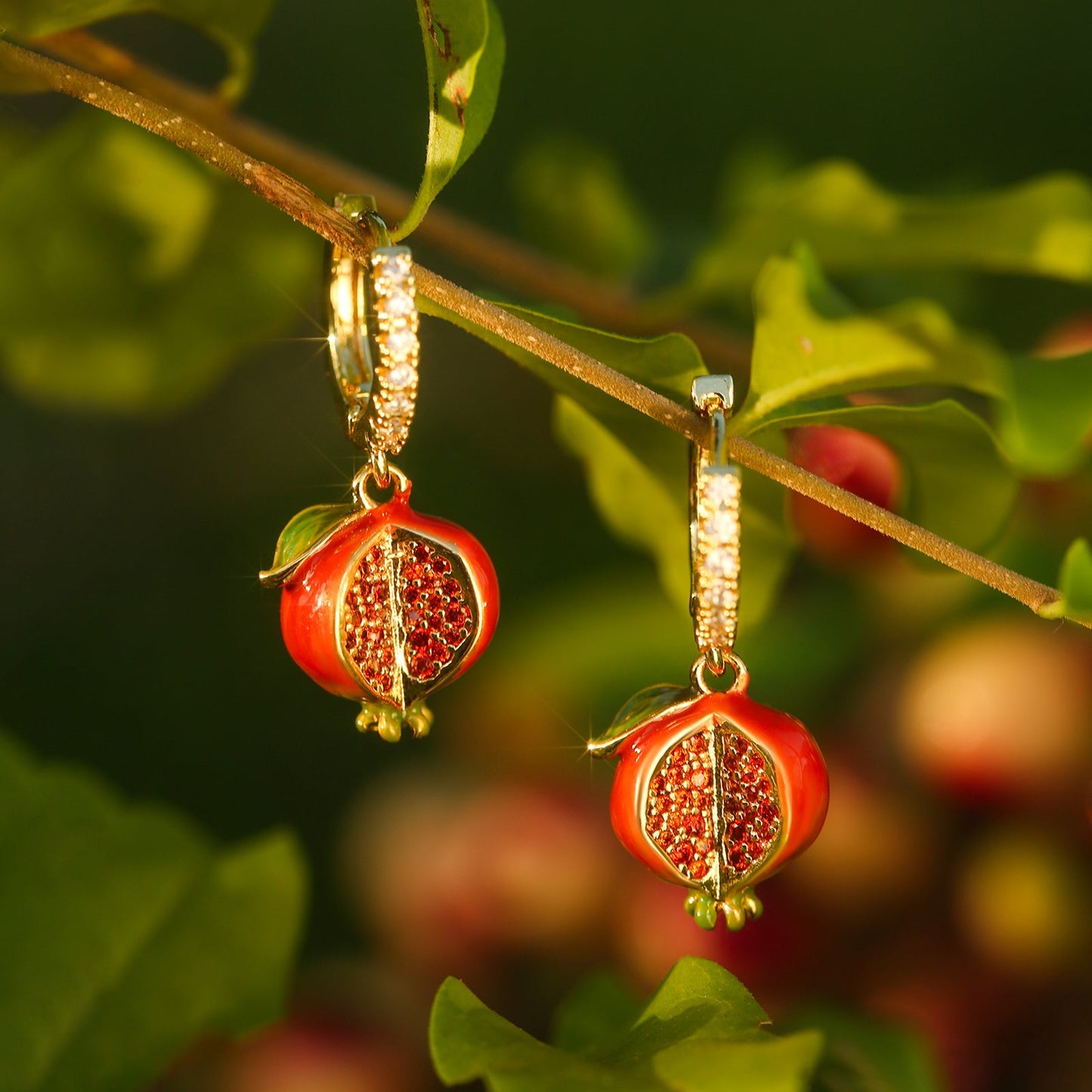 Fruit Drop Earrings