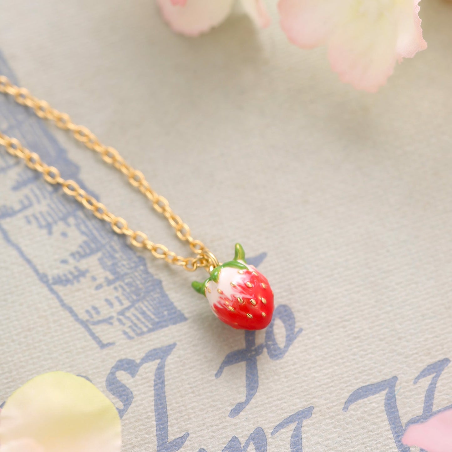 Strawberry Necklace