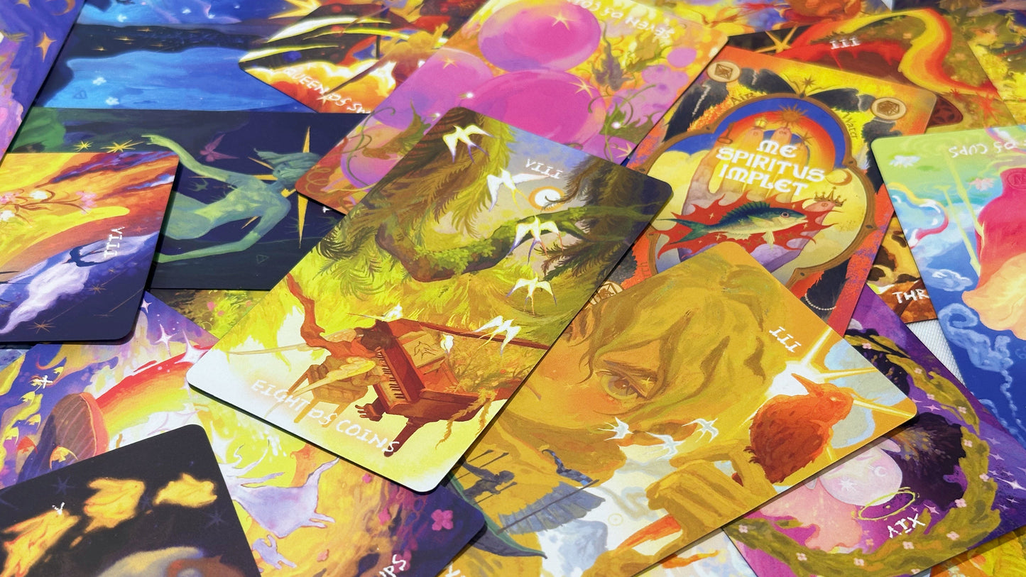 Lux & 78 Nocturnal Veils Tarot