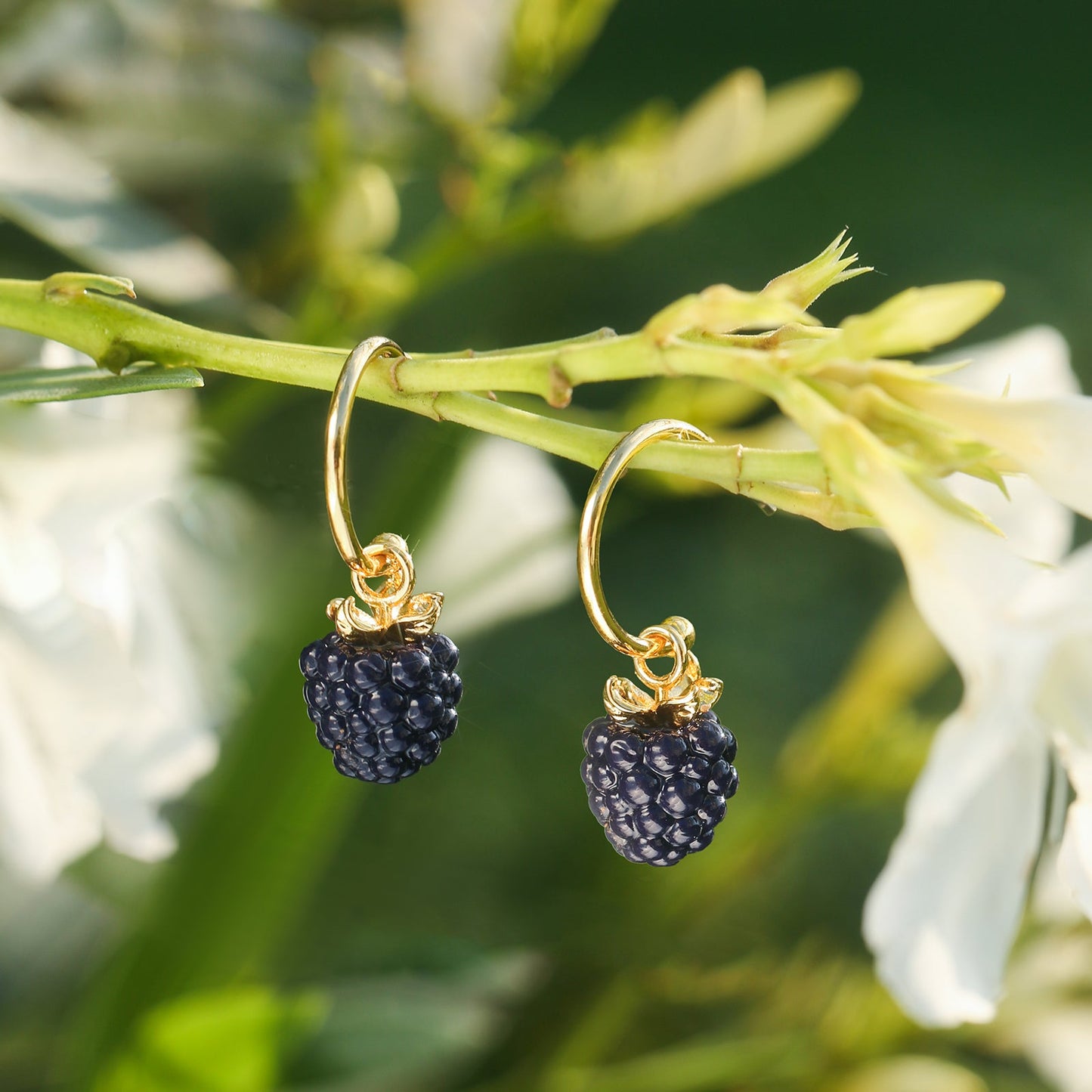 Blackberry Earrings