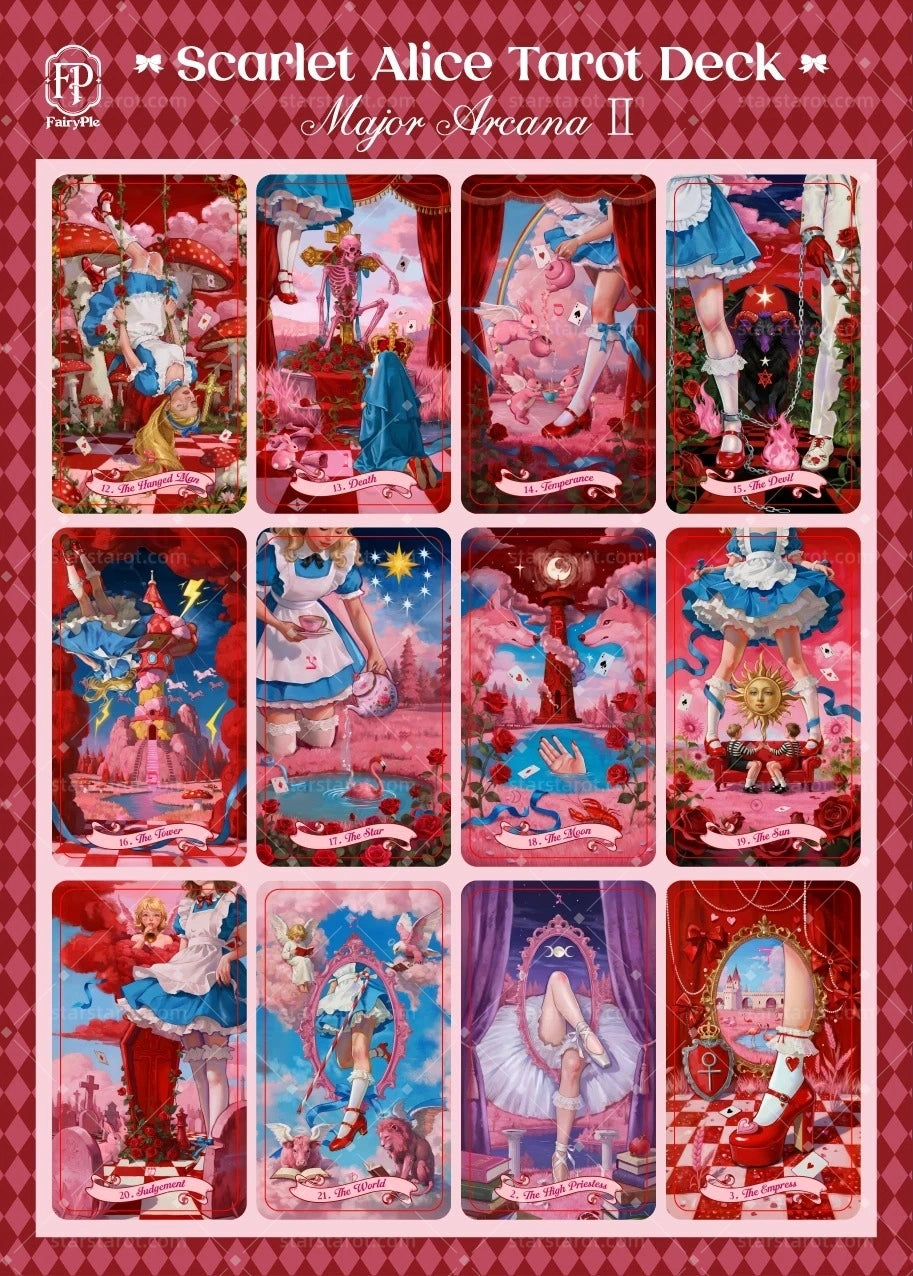 Scarlet Alice Tarot & Lenormand