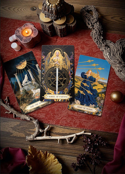 🌿Tarot Voto Floral Moonshadow — Edición Coleccionista🌸
