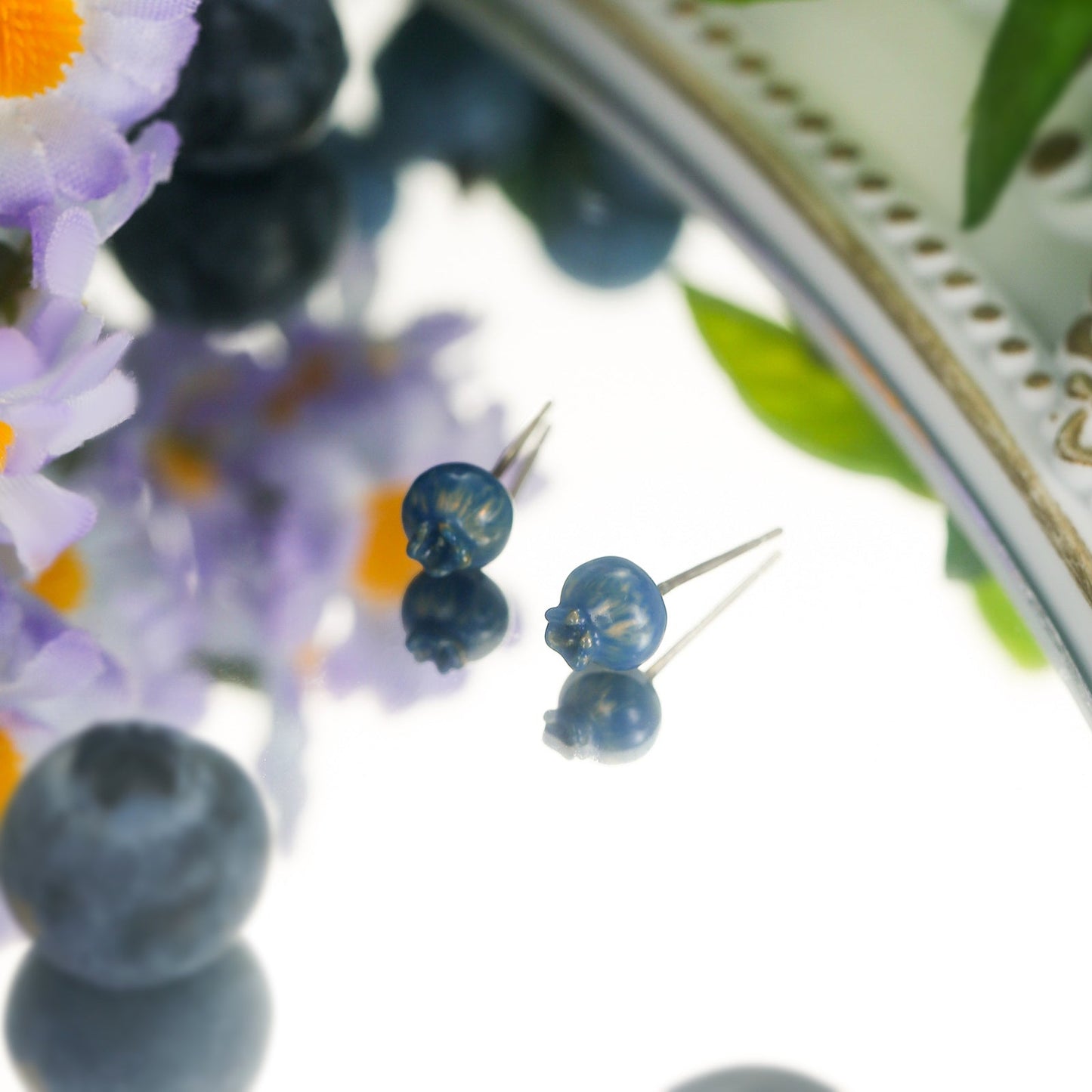 Blueberry Stud Earrings