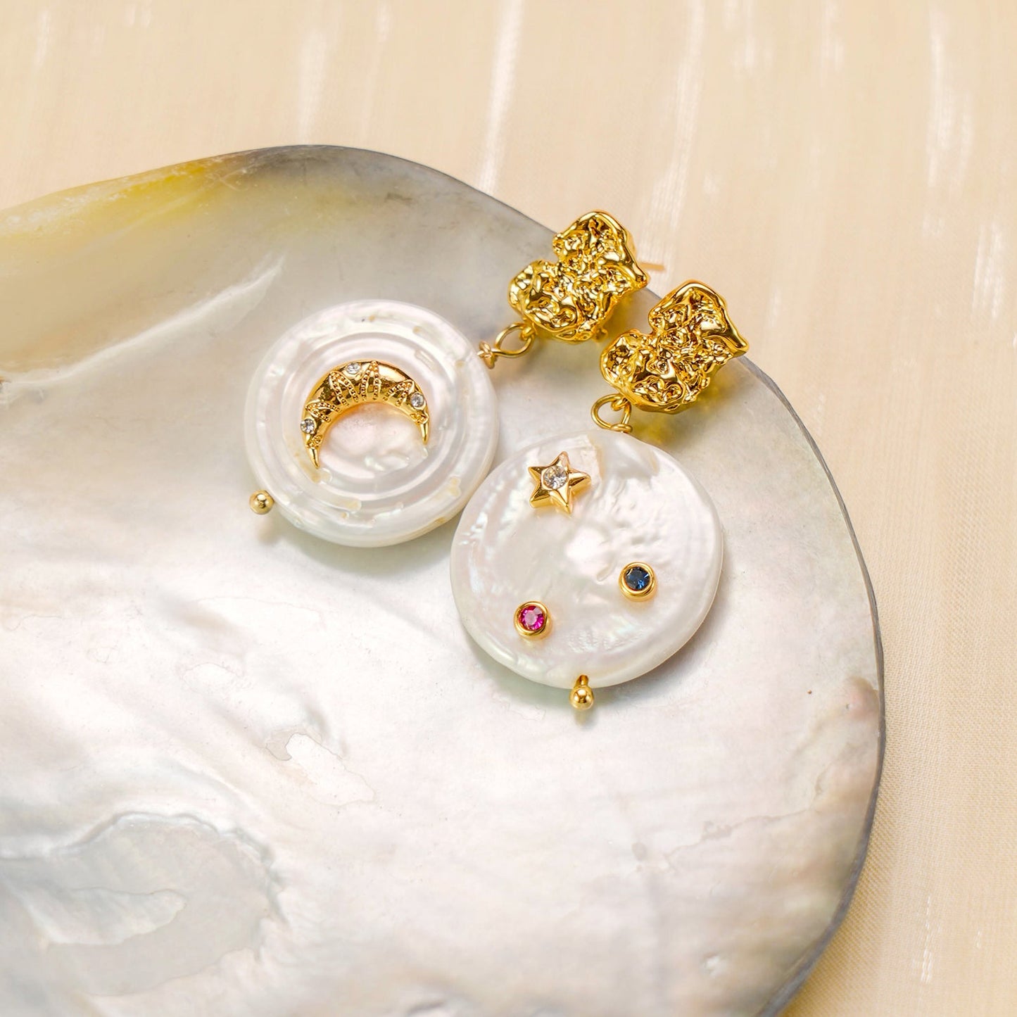 Oyster Pearl Earrings