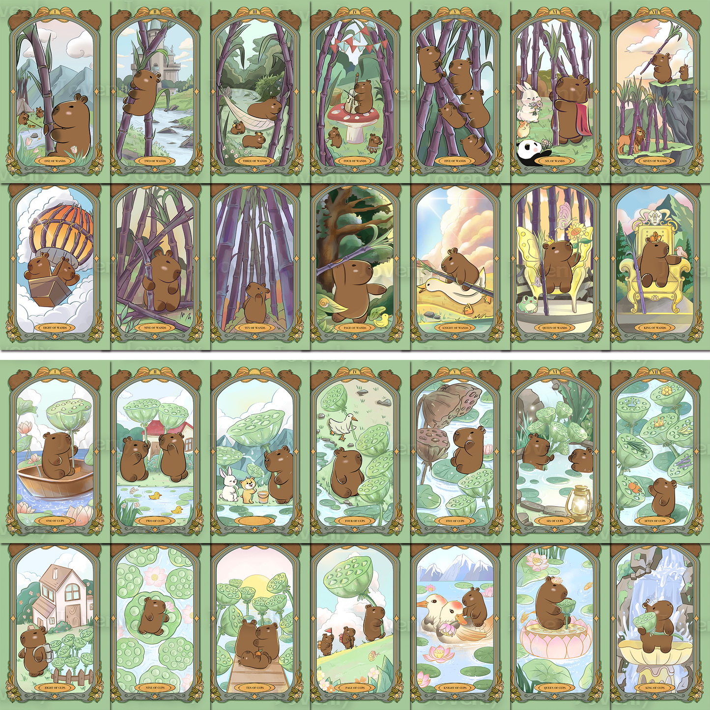 Capybara Tarot