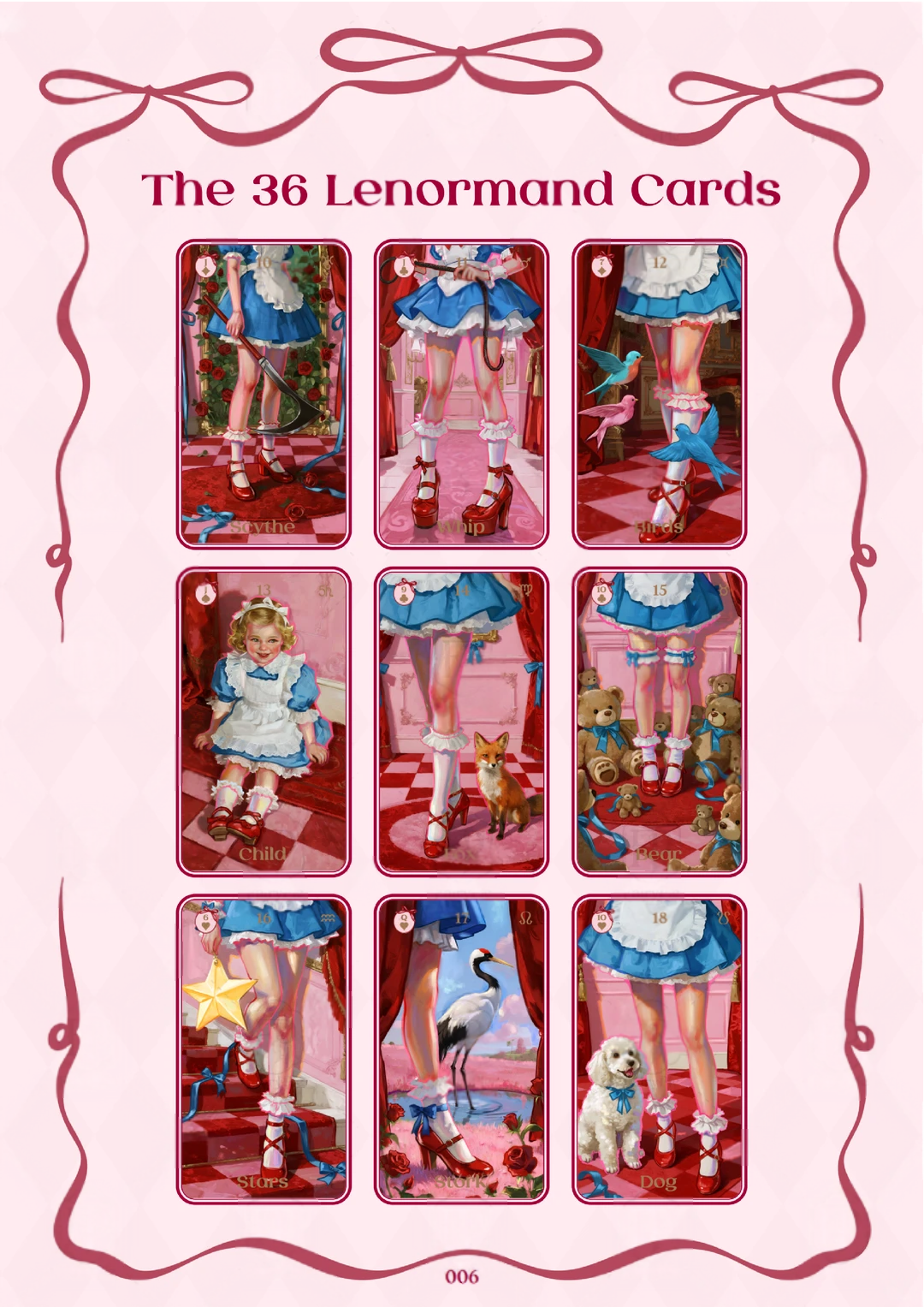 Scarlet Alice Tarot & Lenormand