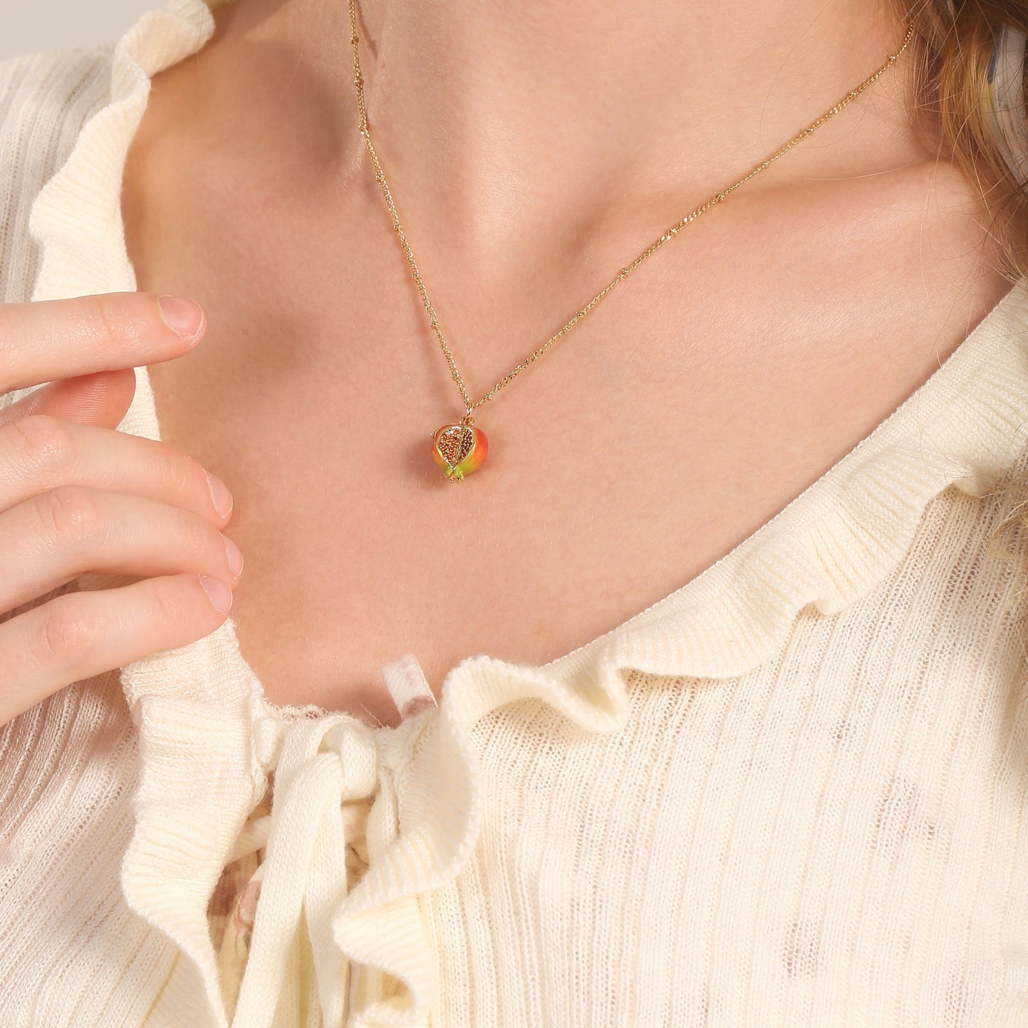 Pomegranate Necklace