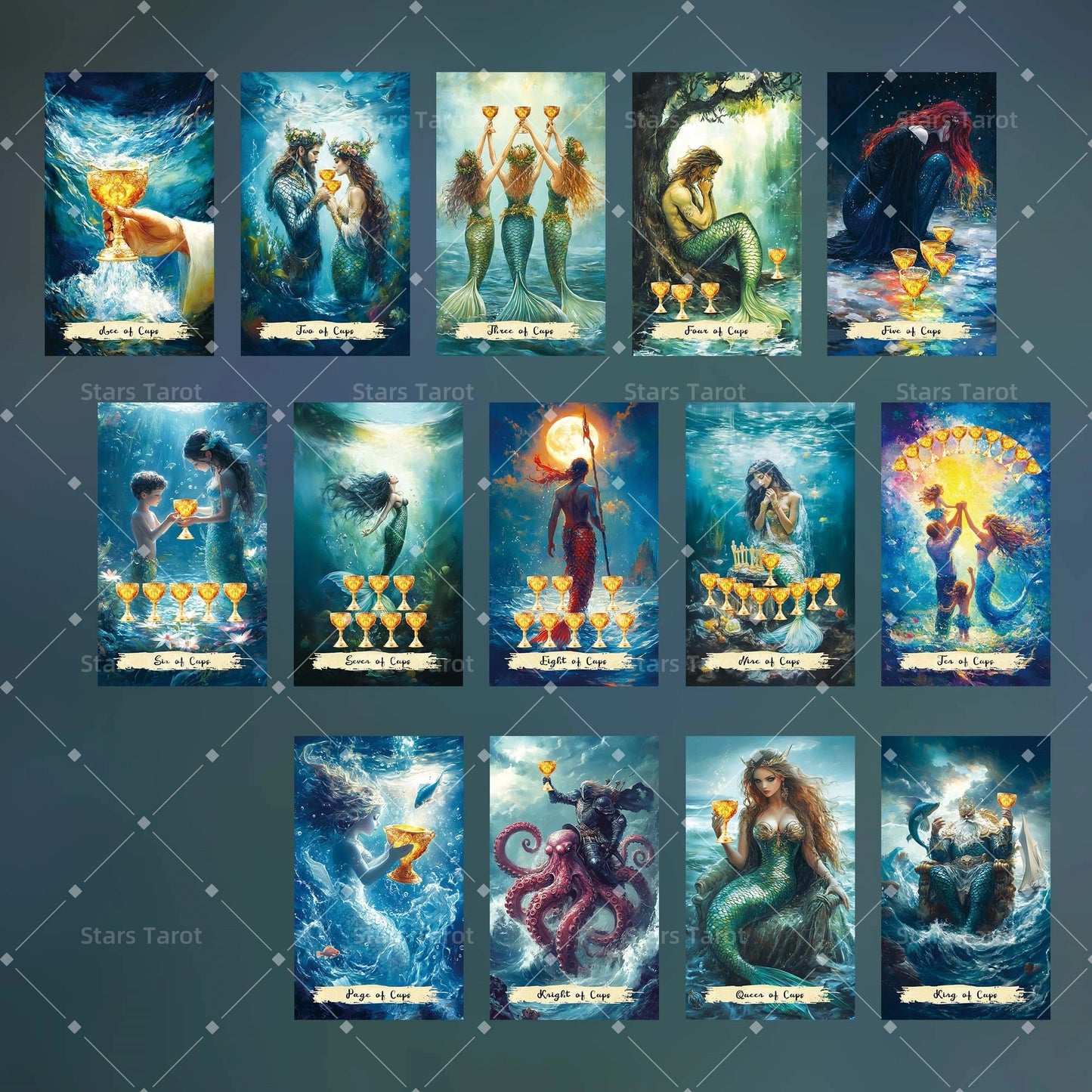 Explora mares ocultos con Misterios del Tarot Profundo