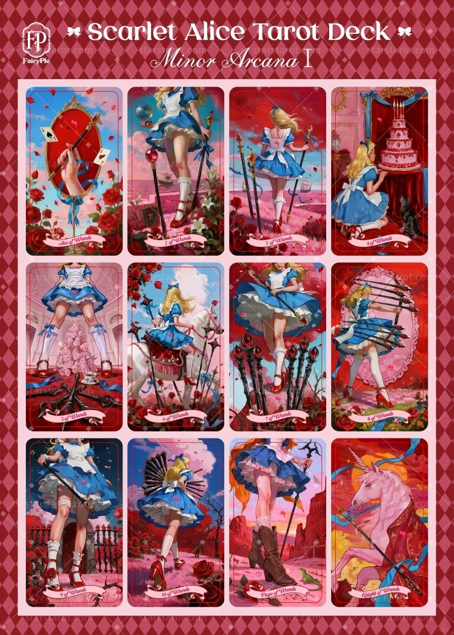 Scarlet Alice Tarot & Lenormand