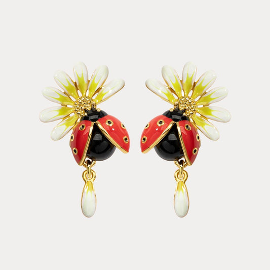 Daisy & Ladybug Earring