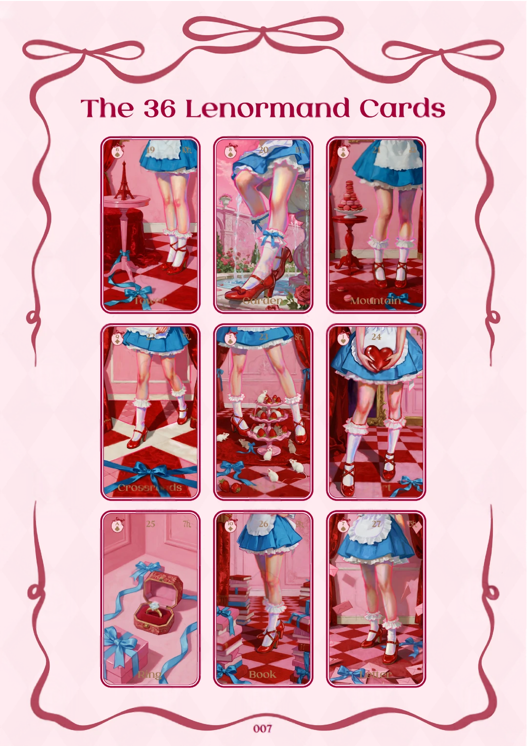 Scarlet Alice Tarot & Lenormand