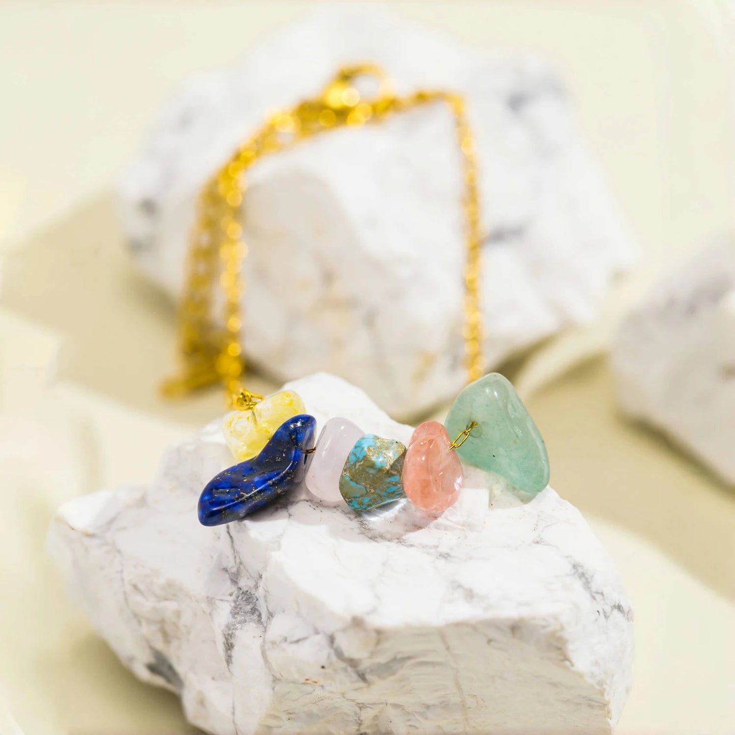 Energy Set - Gemstone Necklace and Bracelet