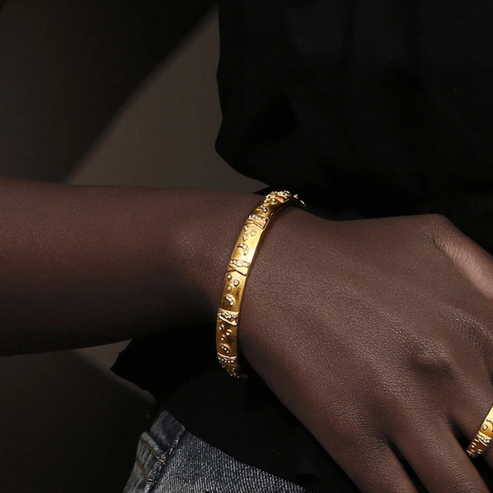 Tarot Card  Cuff Bracelet Gold | Silver