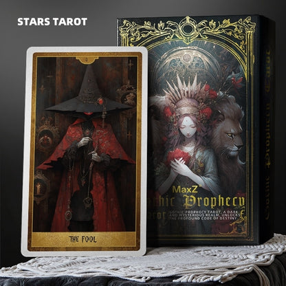 Descifra el destino con el Tarot de la Profecía Gótica 🕯️🔍