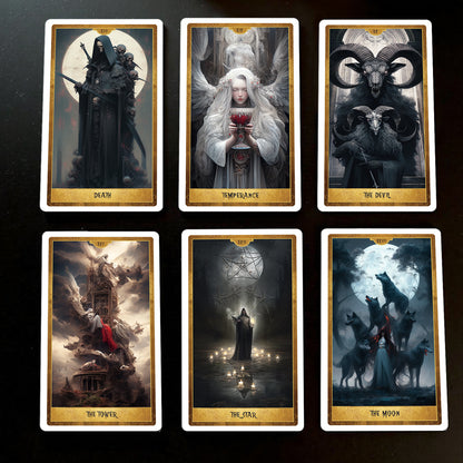 Descifra el destino con el Tarot de la Profecía Gótica 🕯️🔍