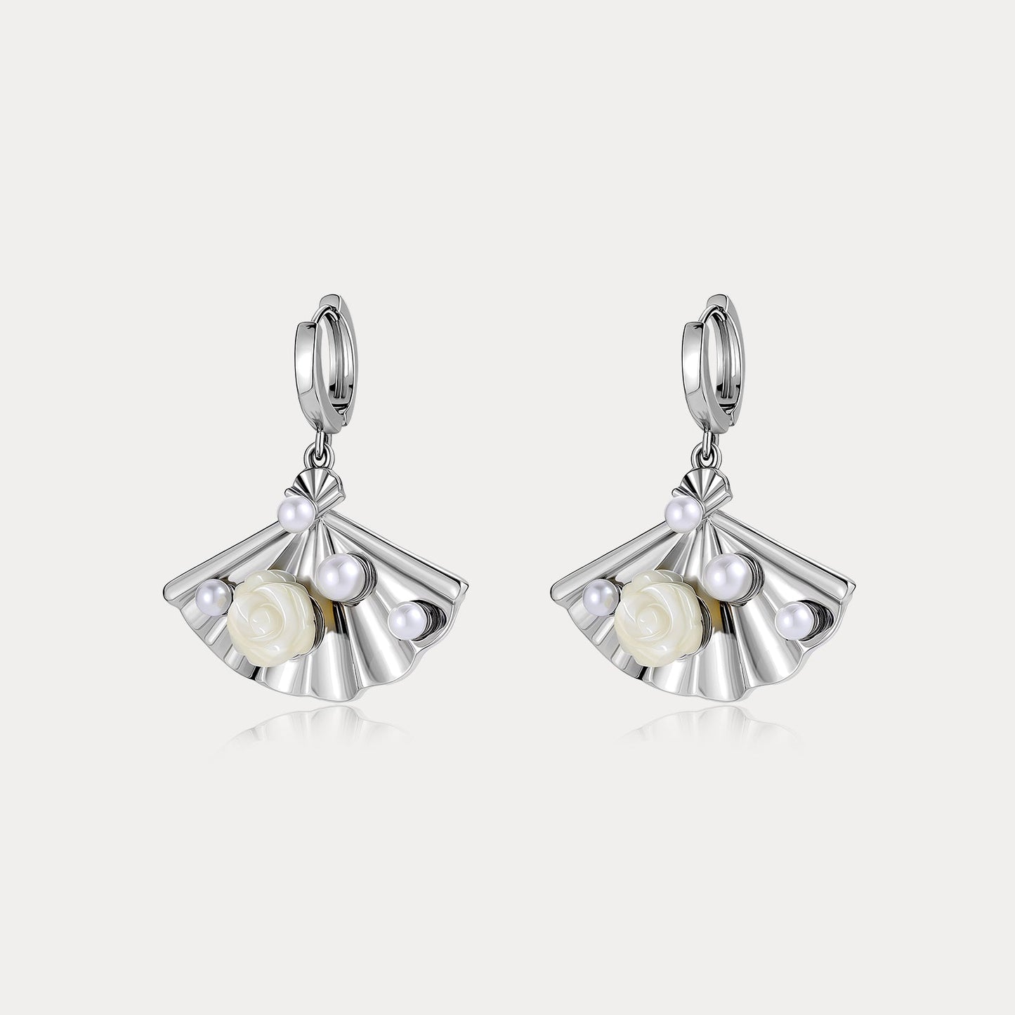 Folding Fan Earrings