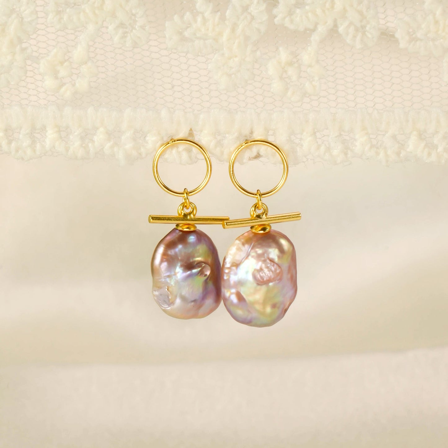 Baroque Pearl Earrings