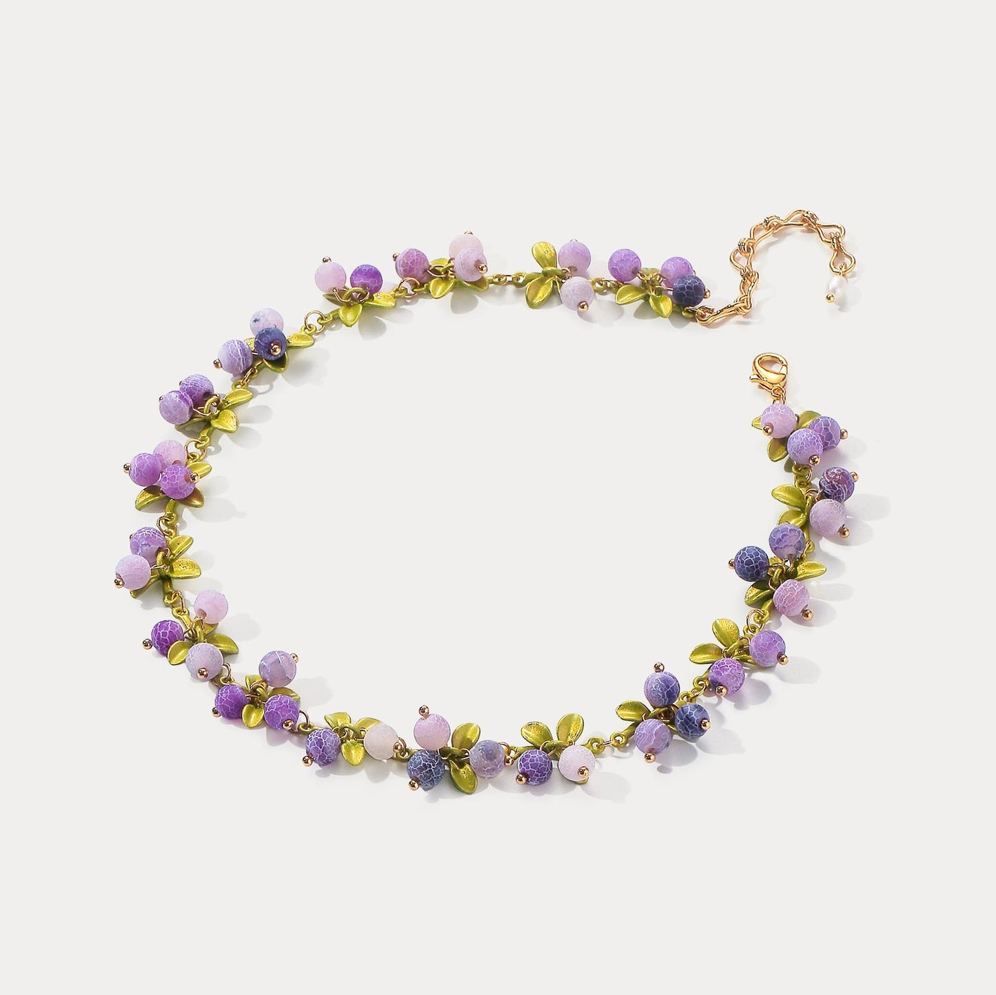 Purple Berry Necklace