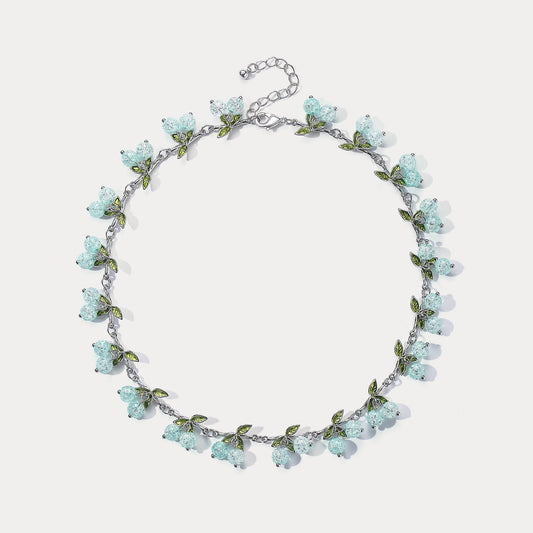 Silver Berry Necklace
