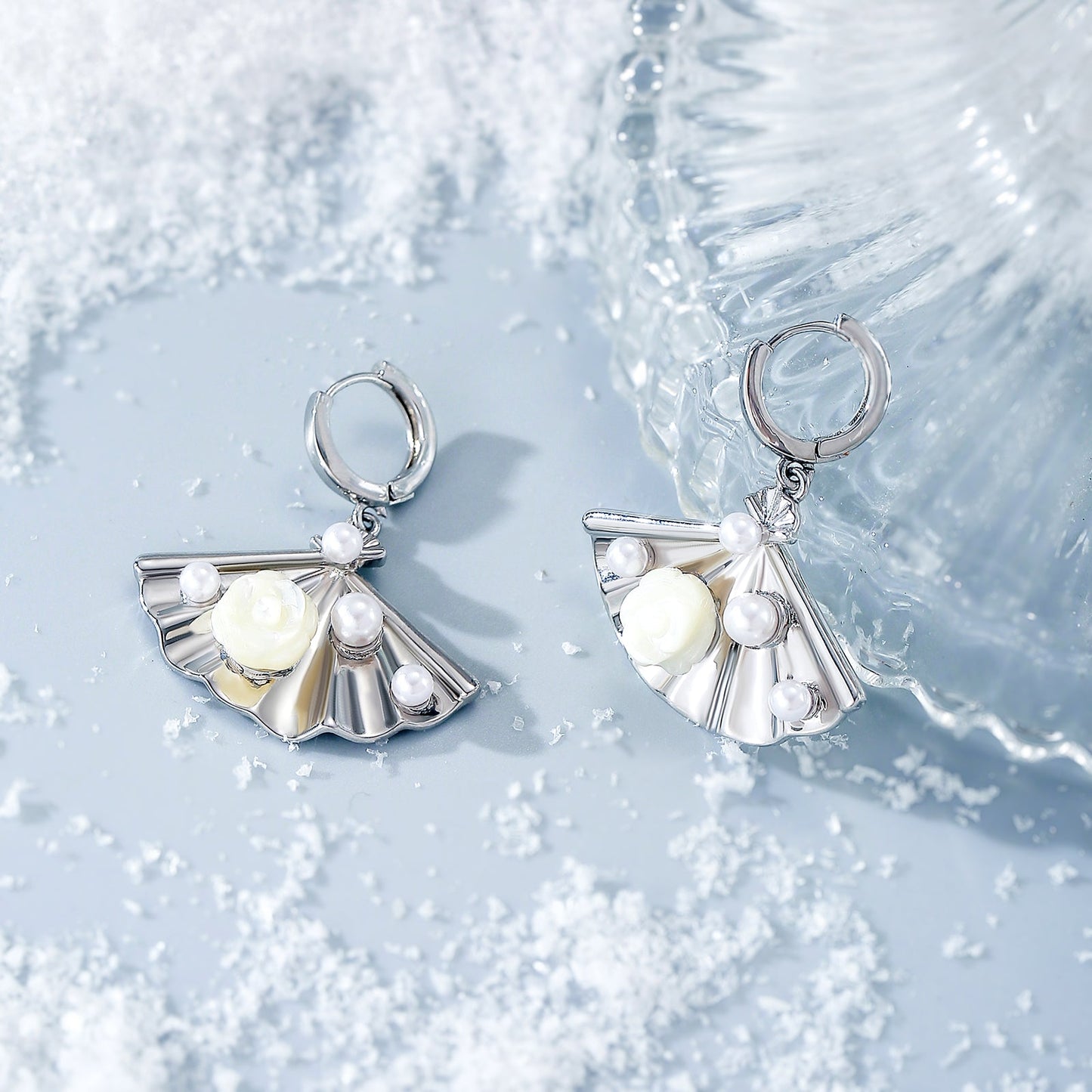 Folding Fan Earrings