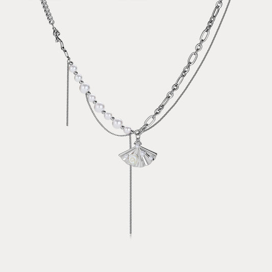 Folding Fan Necklace