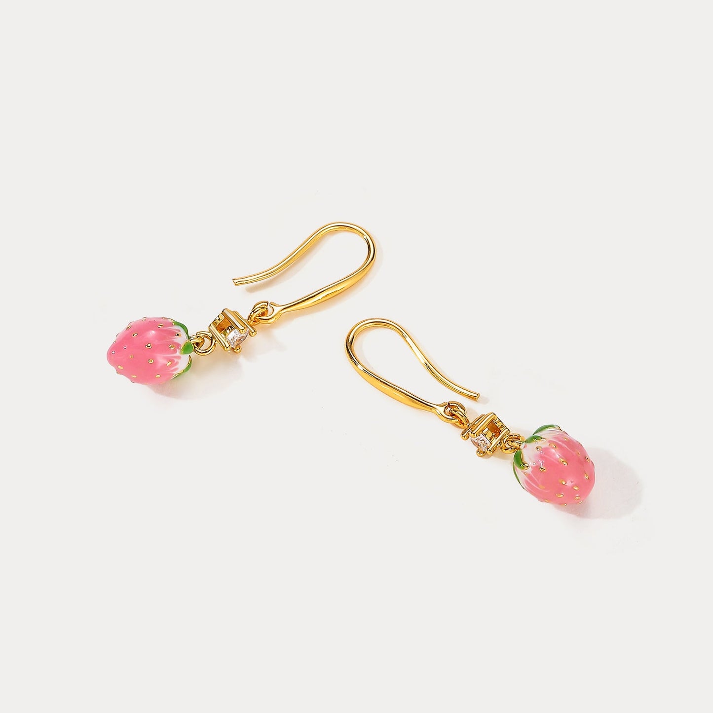 Strawberry Dangling Earrings