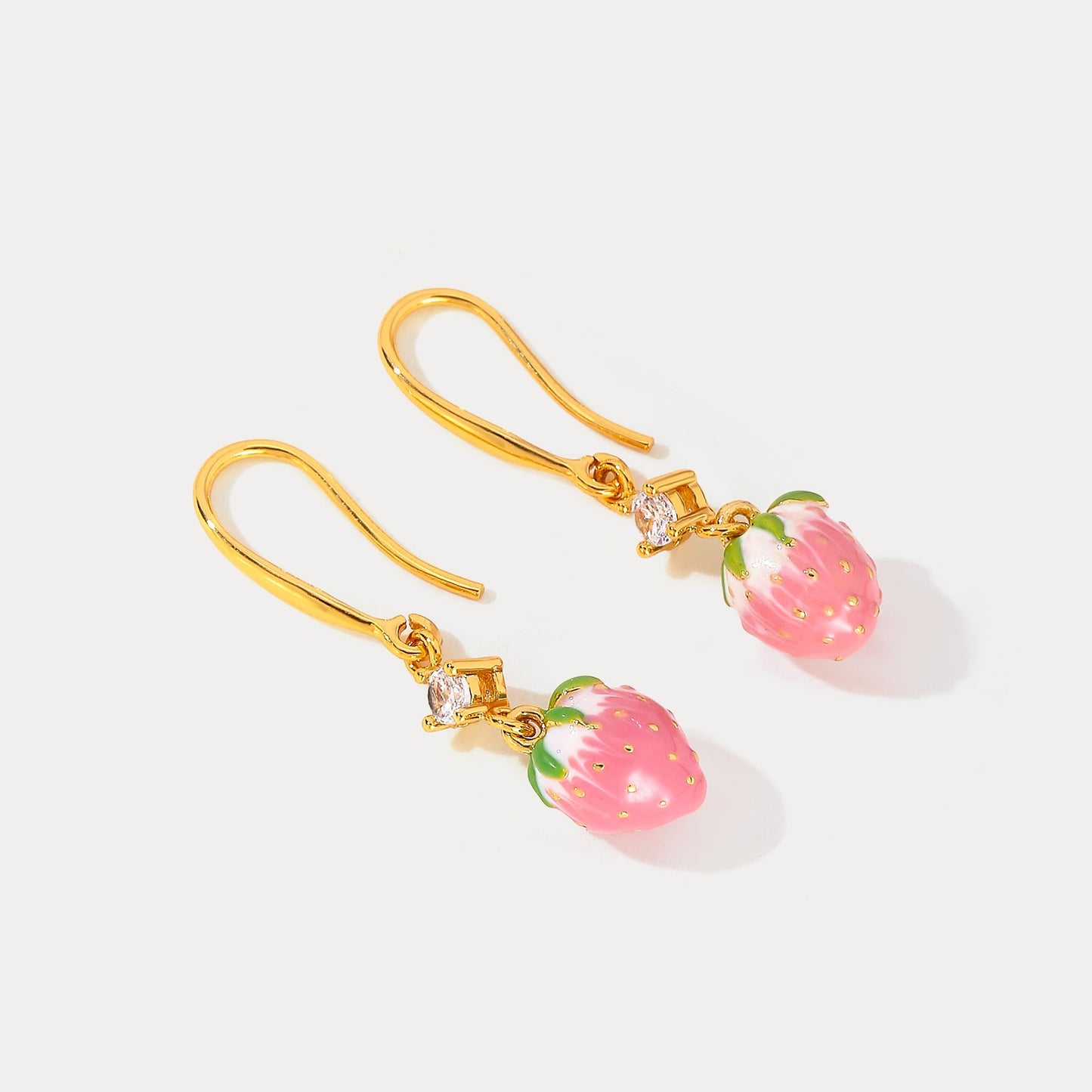 Strawberry Dangling Earrings