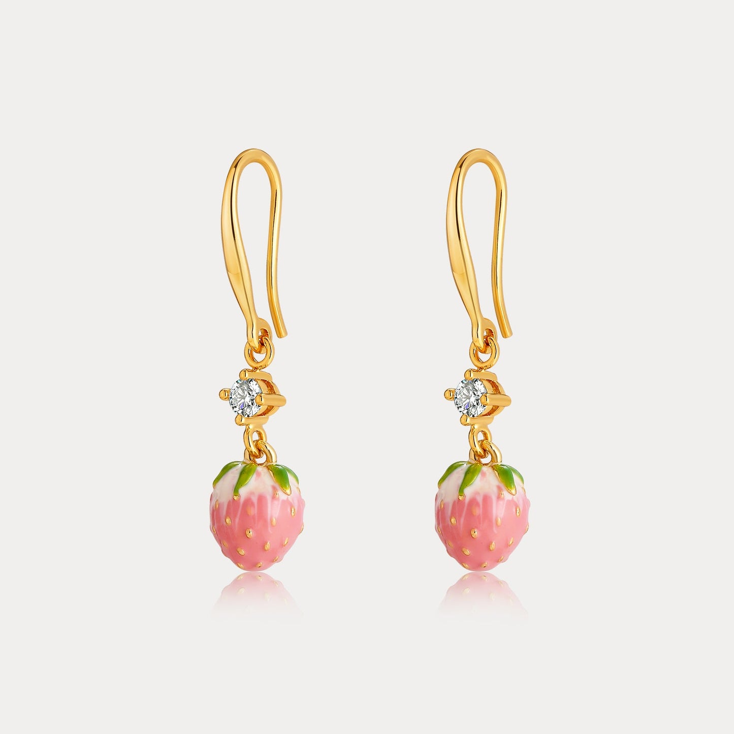 Strawberry Dangling Earrings