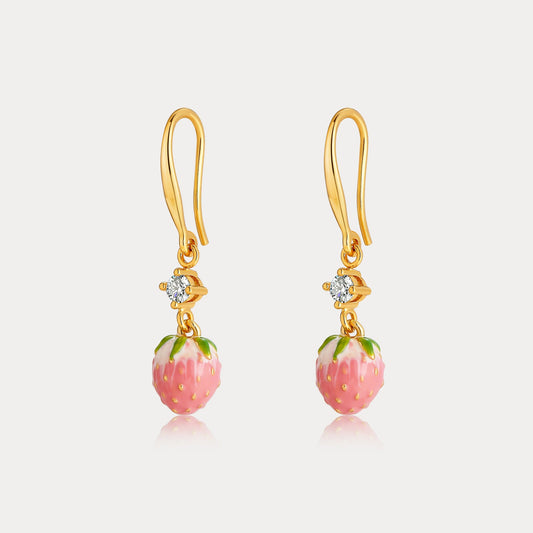 Strawberry Dangling Earrings