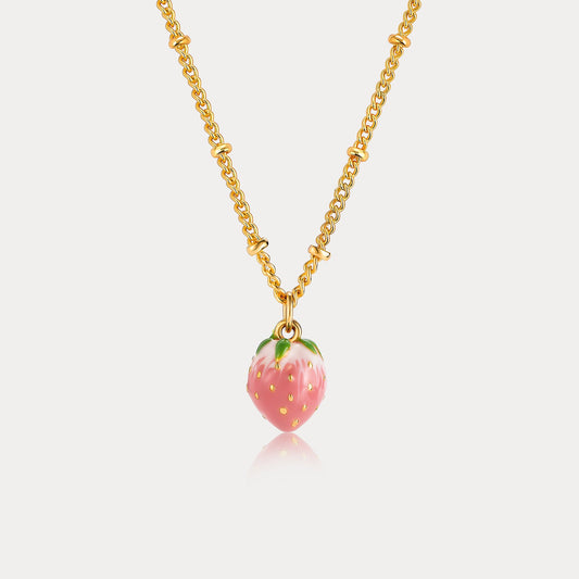 Strawberry Necklace