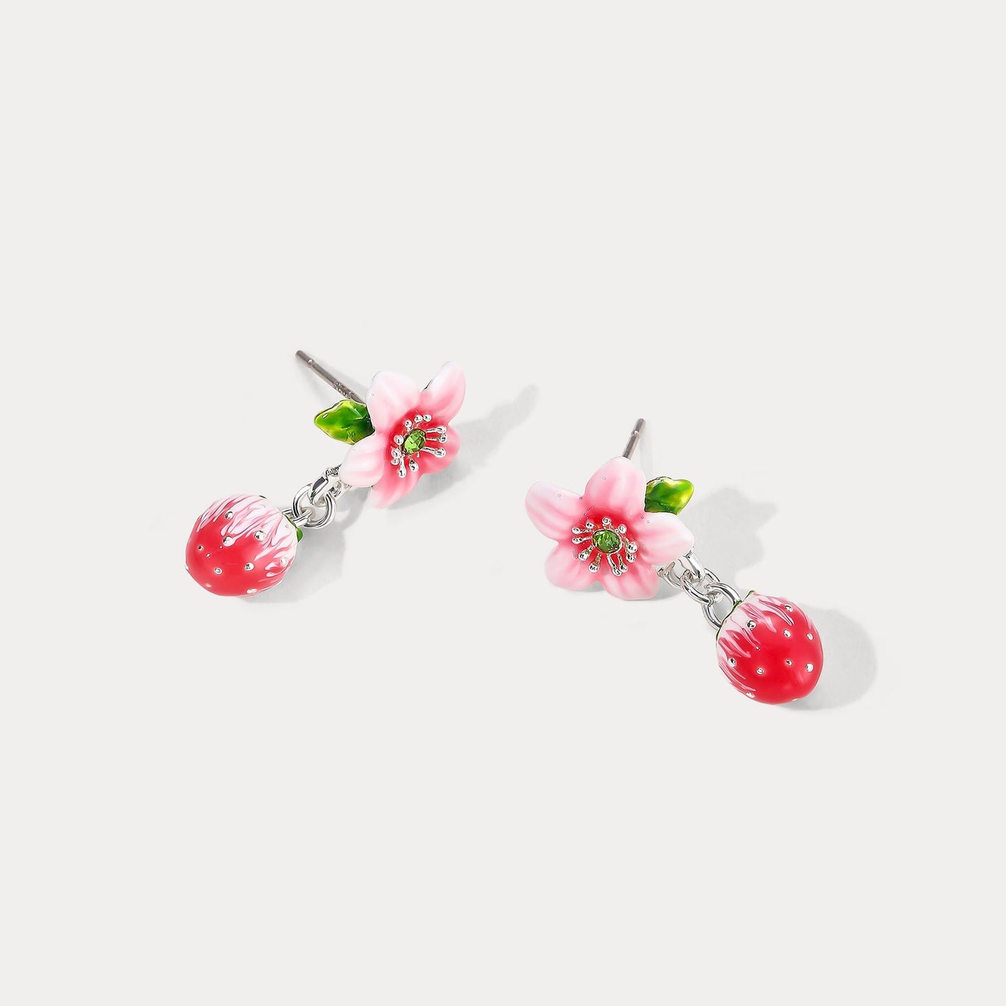 Strawberry Blossom Earrings