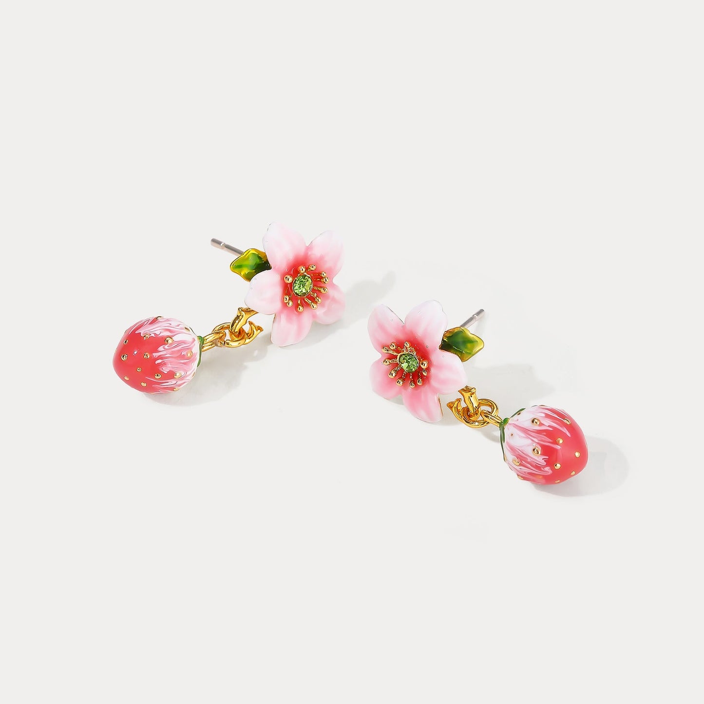 Strawberry Blossom Earrings