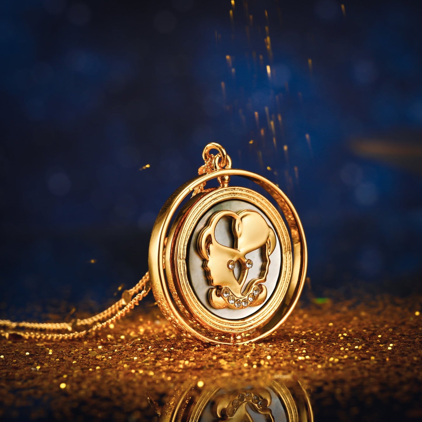 Golden Zodiac Necklace