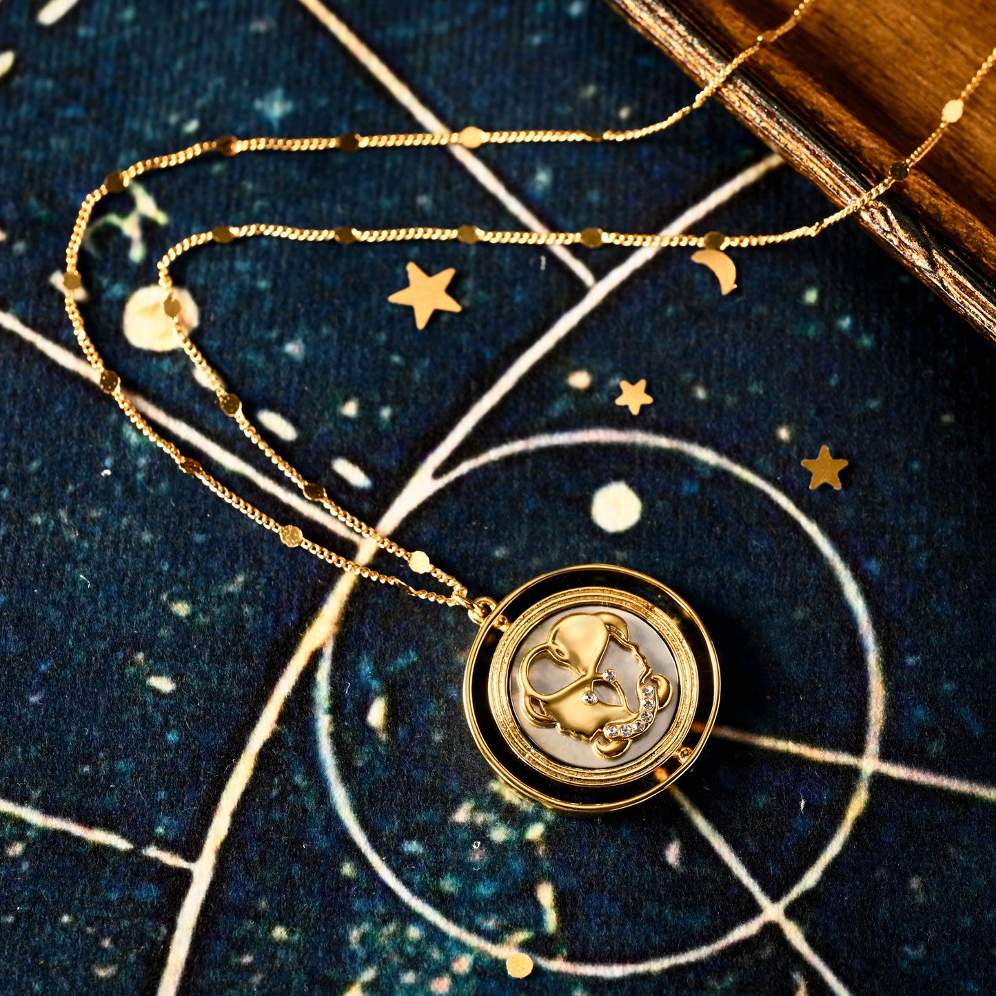 Golden Zodiac Necklace