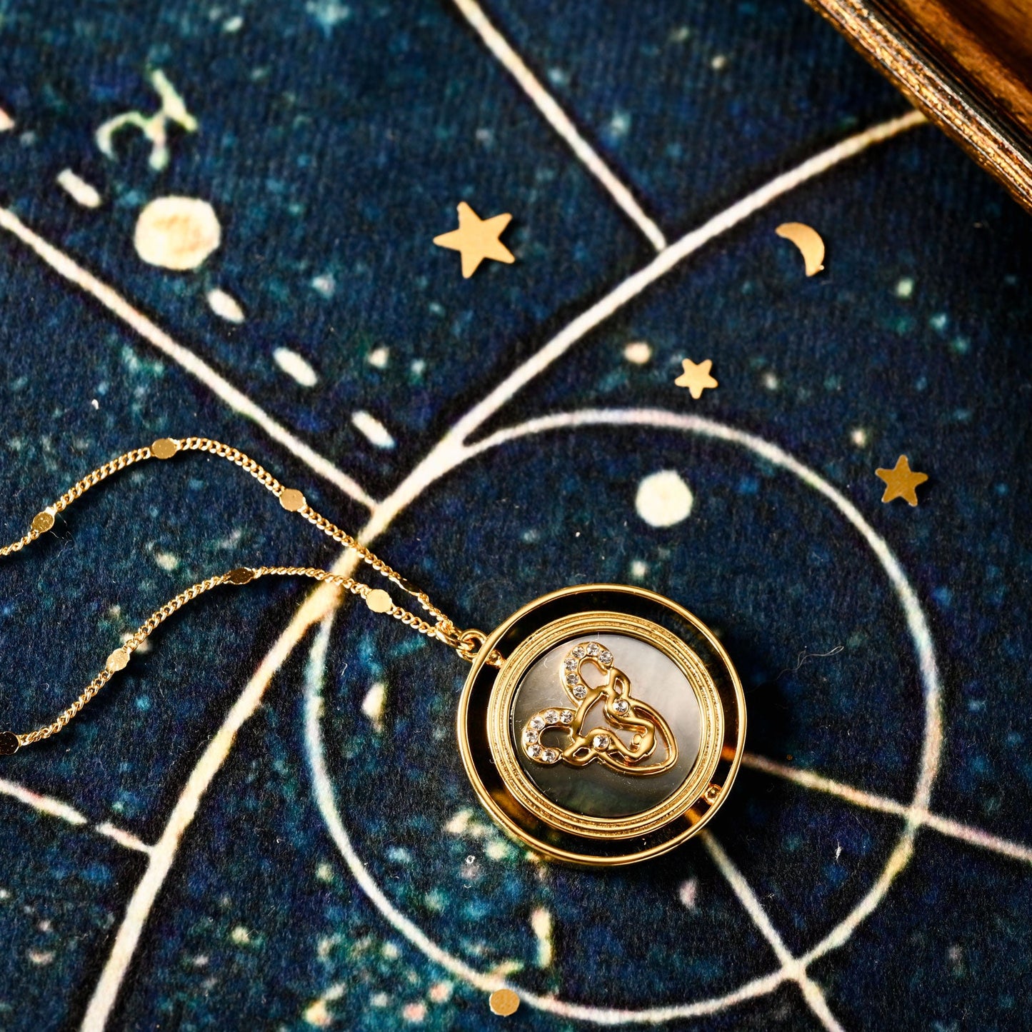 Golden Zodiac Necklace