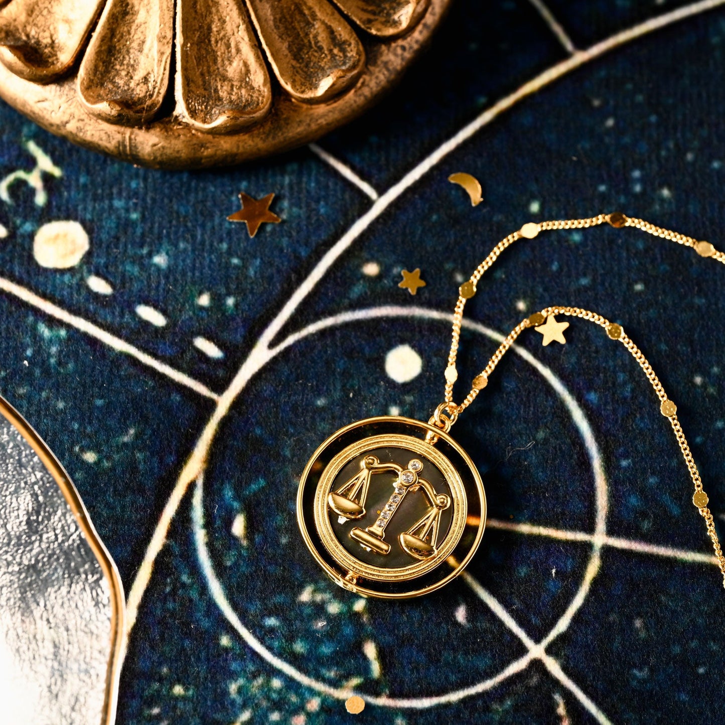 Golden Zodiac Necklace