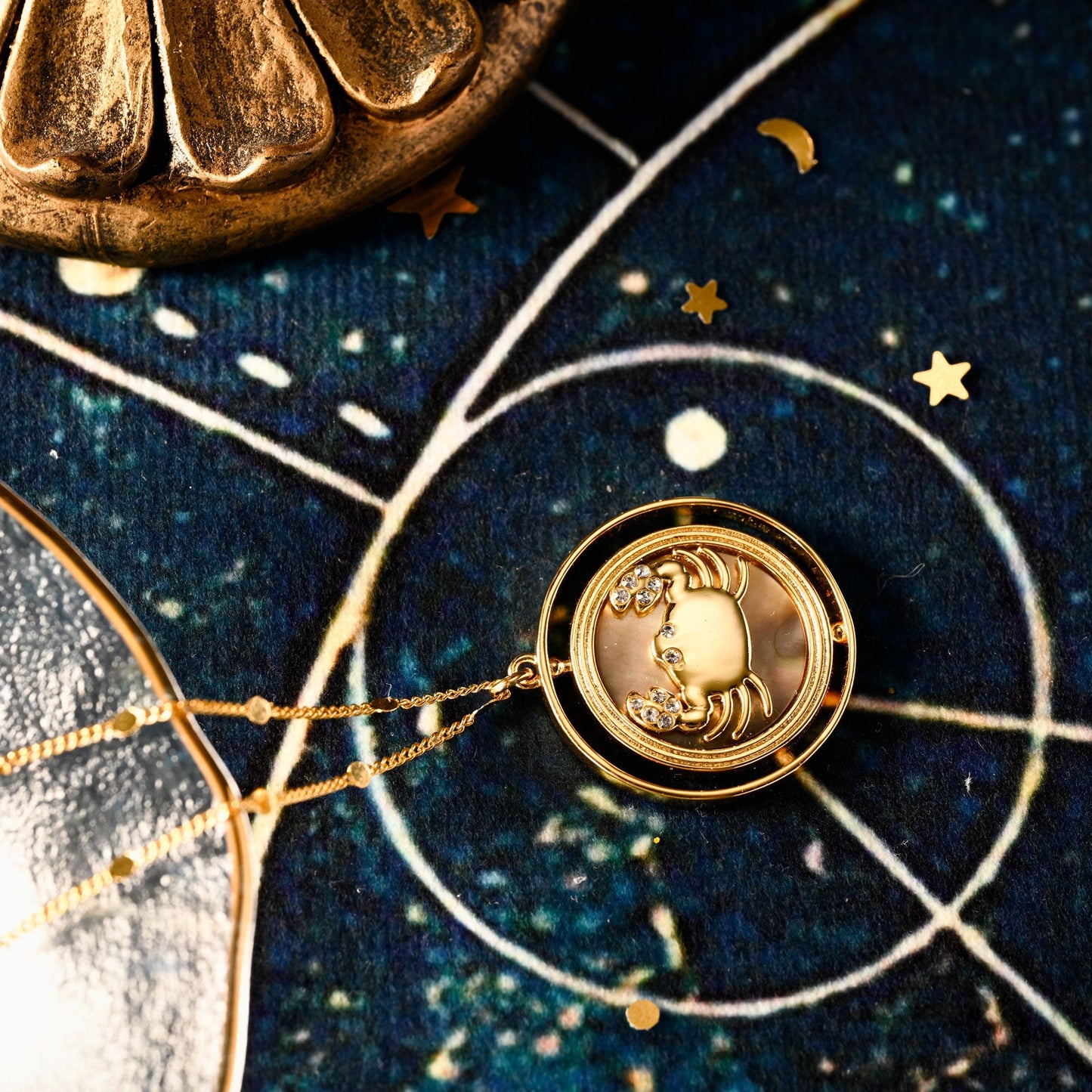 Golden Zodiac Necklace