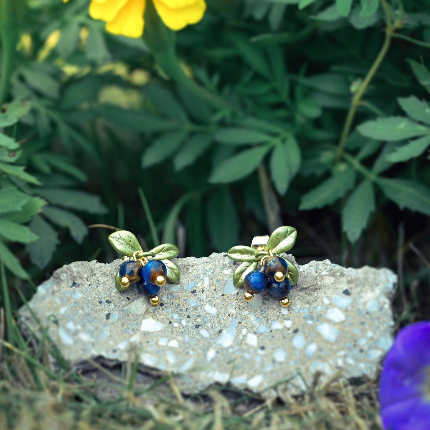 Blueberry Earrings