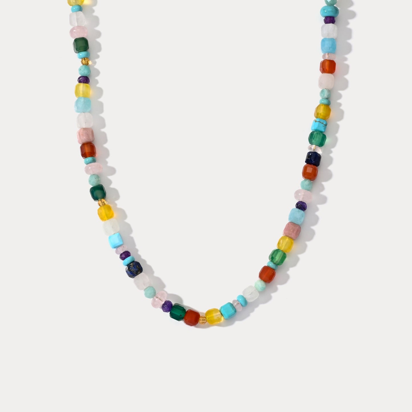 Colorful Seed Bead Necklace