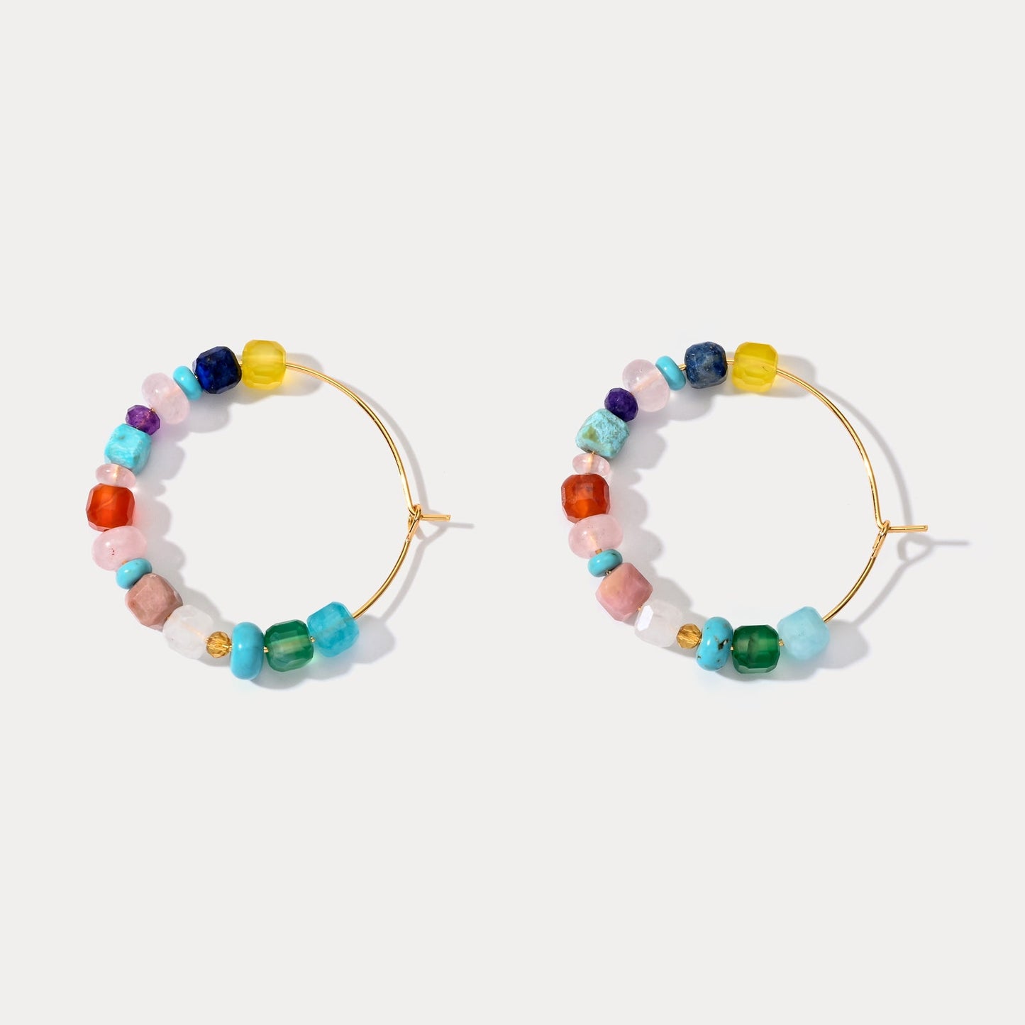 Colorful Seed Bead Earrings