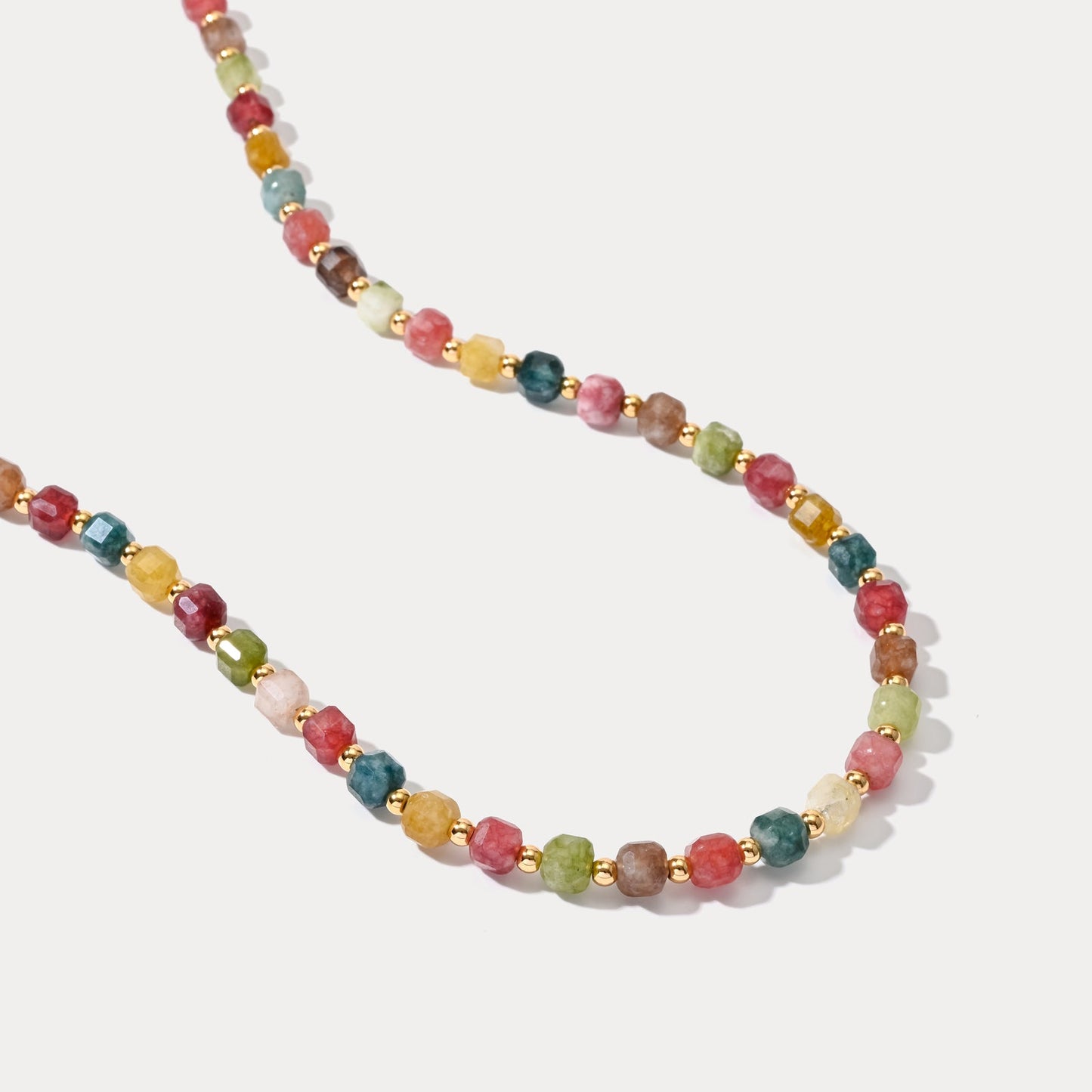 Colorful Seed Bead Necklace